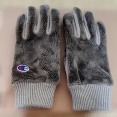 Champion グレー フリース手袋