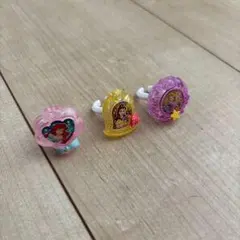 キャラクターリングセット（アリエル・ベル・シンデレラ）