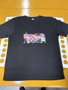 キャラクターイラスト ブラック Tシャツ XL