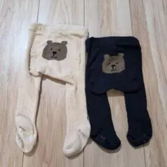 babyGAP くまタイツ ブラナンベア 0-12m