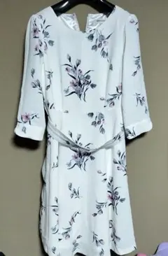 MISCH MASCH 花柄長袖ワンピース 38