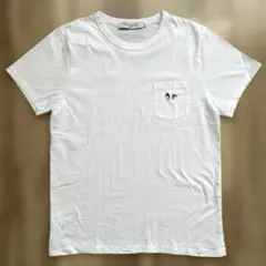 【MAISON KITSUNÉ】ポケットTシャツ 半袖 ホワイト Sのサムネイル
