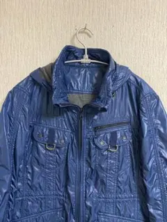 NICOL CLUB ナイロンジャケット フード付き