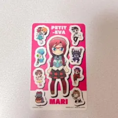 エヴァンゲリオン ぷちえゔぁ 限定 シール シンジ レイ アスカ マリ 初号機