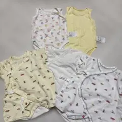 ベビー肌着 50 60 70 5点セット　ユニクロ　バースデー