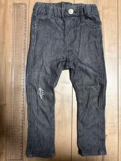 F.O kidsダークグレー スキニーパンツ　ストレッチ