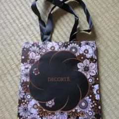 DECORTÉ 花柄 ショッパー