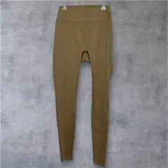 【ユニクロシー 】エアリズムアクティブレギンス XS ブラウン　477301