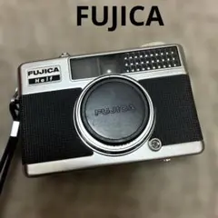 【人気】FUJICA Half フィルムカメラ 本体　レトロ　ケース付き
