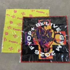 B'z FYOP+ ガチャガチャ ファイバータオル【黒】/【黄】