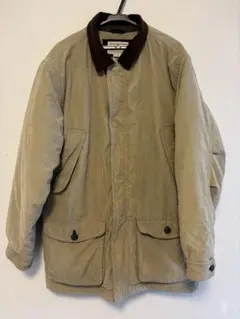 LL.Bean ハーフコート　ベージュLサイズ（日本サイズＸＬサイズ）