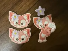 バラ売り【新品】リーナベル　ワッペン　ディズニー　ダッフィーフレンズ
