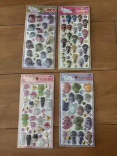 ウルチュル　シール ステッカー まとめ売り 4点セット　コナン　さくら
