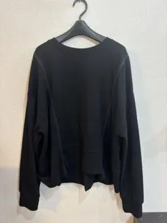 ピアッチェーレ　バックジッパー付きオーバーサイズスウェット✴︎イシカワラボ