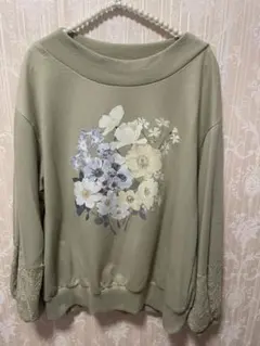 axes femme 花柄プリント トップス*̣̣̥◌︎⑅⃝︎*॰ॱ͈♡⃝︎ॱ͈॰* ⑅⃝︎◌︎*̣̣̥