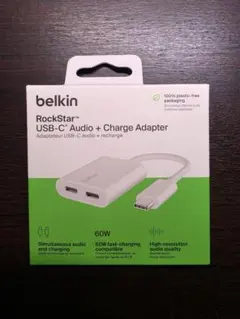Belkin RockStar USB-C オーディオ+充電アダプターのサムネイル