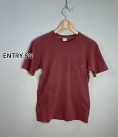 訳あり■ENTRY SG.■前ポケットTシャツ:Sのサムネイル