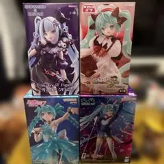 初音ミク(雪ミク×クロミ.ガンダム45周年.チロルチョコ)4体セット