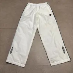 Descent トラックパンツ　ジャージ　ランニング　シャカシャカ　白　Sのサムネイル