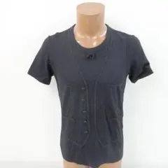 エィスA伊勢丹メン購入激レアジレベストデザインTシャツ黒3号Lのサムネイル