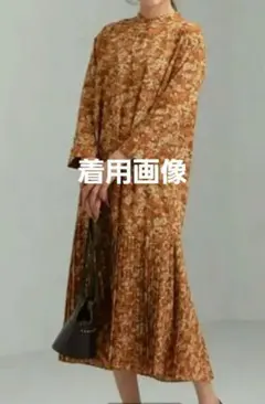 ✨再値下げ　グリーンレーベルリラクシングプリーツシャツワンピース　フリーサイズ