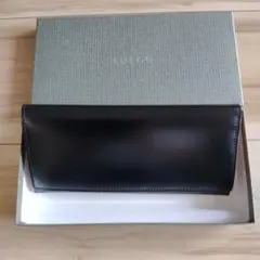 未使用級✨ココマイスター 薄型長財布 ブラック メンズ - メルカリ