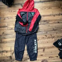 ゆ　さま専用 ATHLETA ウィンドブレーカーセット L レッド/ブラック