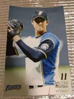 大谷翔平 2017 ハイライトフォト ㊱ 日本ハム 球団公式写真 エンゼルス