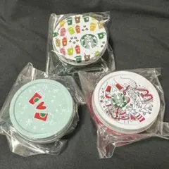 Starbucks 2017 ホリデー マスキングテープ 3種セット 缶ケース入のサムネイル