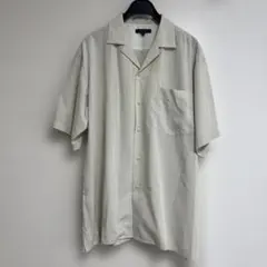 GLOBAL WORK オープンカラーシャツ ベージュ Mサイズのサムネイル