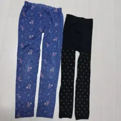 A) スパッツ（Gap）. タイツ（Gu）セット