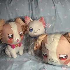 【わんだふるぷりきゅあ！】うきうき犬飼こむぎ & 猫屋敷ユキ & くつろぎこむぎ