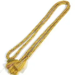 最終価格⭐️カジュアルカラフル　丸組　帯締め⭐️通年　普段着物　リメイク材料用にも