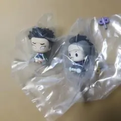 鬼滅の刃 ぺたっとねじまきますこっと 不死川玄弥 悲鳴嶼行冥