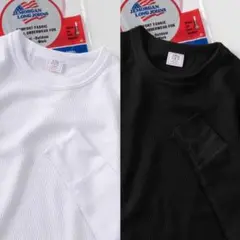 JEMORGAN サーマル クルーネック ロングスリーブ Tシャツ × 2