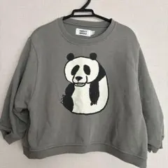 裏表プリント　パンダトレーナー