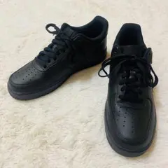 未使用級！NIKE ナイキ エアフォース1 LOW 07 トリプルブラック