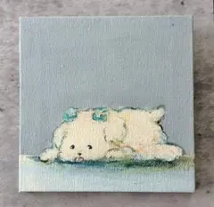 【一点物/アクリル原画】けだるげ。