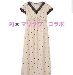 PEACH JOHN ピーチジョン　マリークワント　デイジーサテン　ワンピースのサムネイル