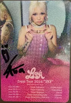 LANA ラッパー トレカ キラキラ Amazon.co.jp: HIPHOP ラッパー LANA Almost 20 Tour フォト