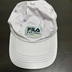 FILA キャップ ライトパープル フリーサイズ