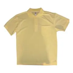 イエローポロシャツ 半袖 ポケット付き