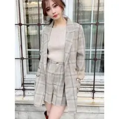 【RESEXXY】テーラードミディジャケット