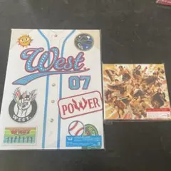 【初回盤】 WEST. LIVE TOUR 2023 POWER CDセット