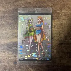 ワンピース　ウエハースカード　ナミ&キャロット