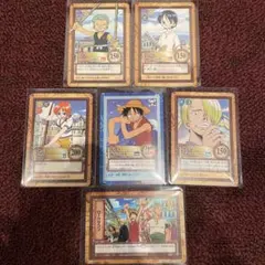 ワンピース トレーディングカードセット　6枚セット　2001年