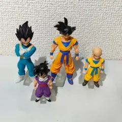 ☆　hg　z戦士　ドラゴンボールフィギュア　孫悟空　クリリン　ベジータ　孫悟飯