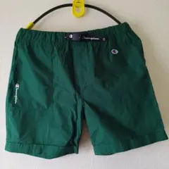 Champion レディース　Mサイズ グリーン ショートパンツ　チャンピオン