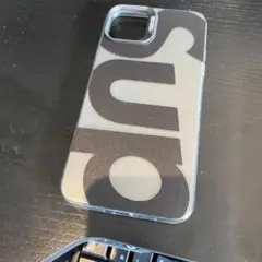 新品 SUPロゴ iPhoneケース 透明
