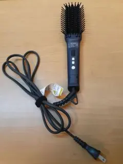 SALONIA ブラシヘアアイロン 温度調整機能付き